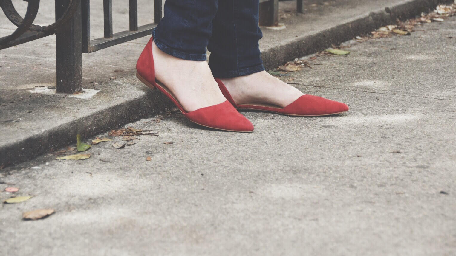Red Lafayette 148 d'orsay shoes